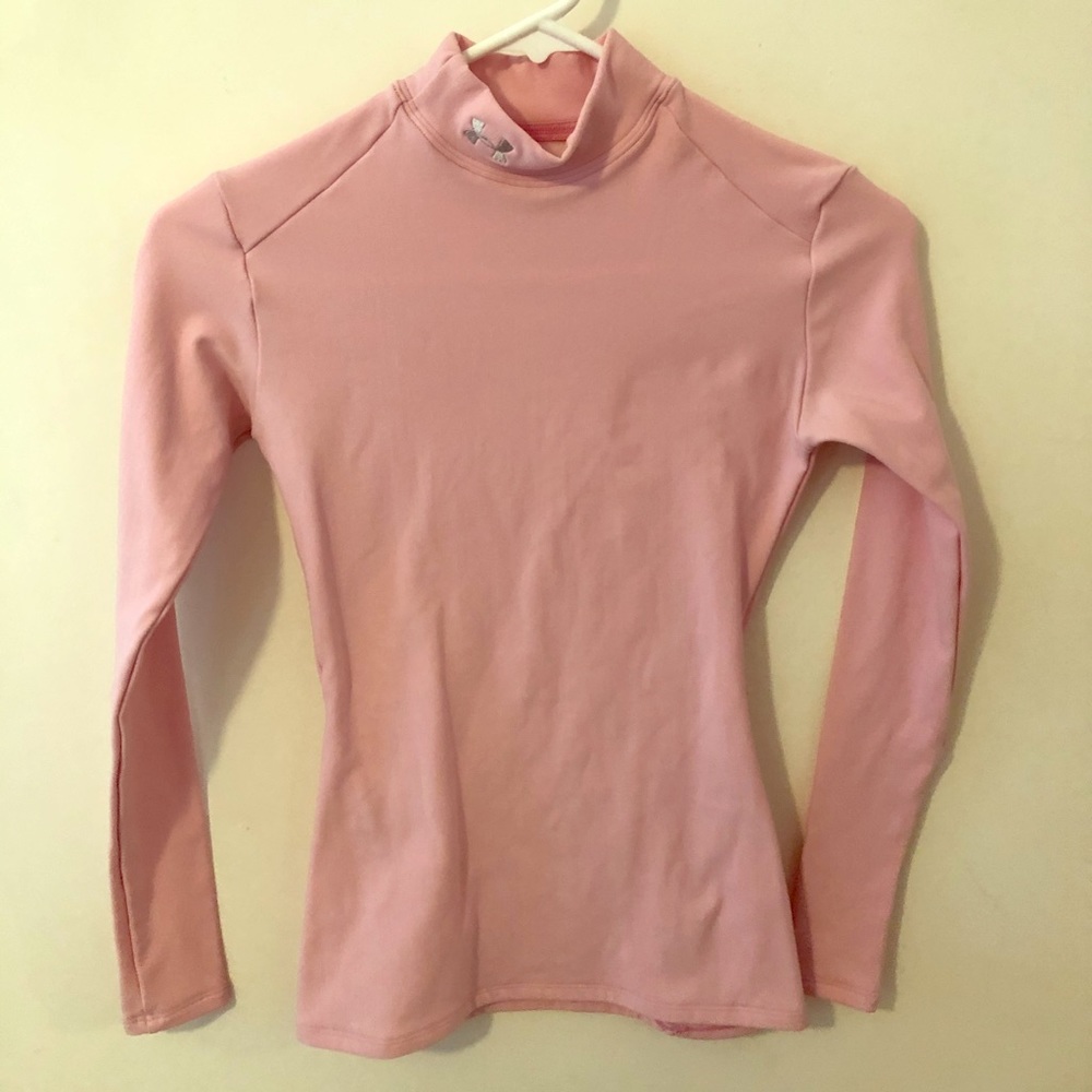 Under Armour Pink Heat Gear Turtleneck